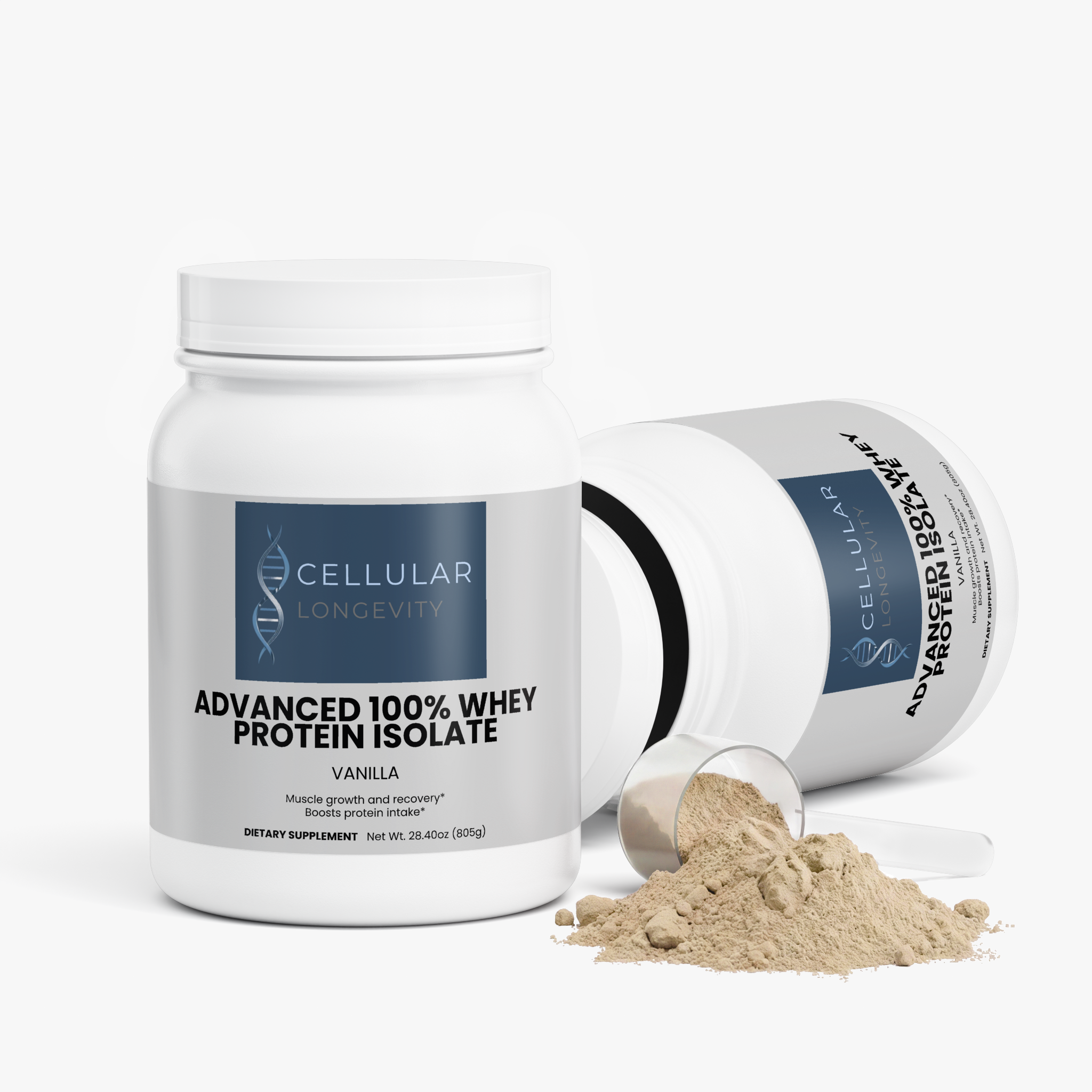 Advanced 100% Whey Protein Isolate (Vanilla) - Cellular Force
